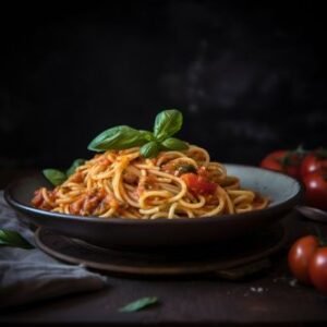 Receita de abril Bolonhesa de lentilhas